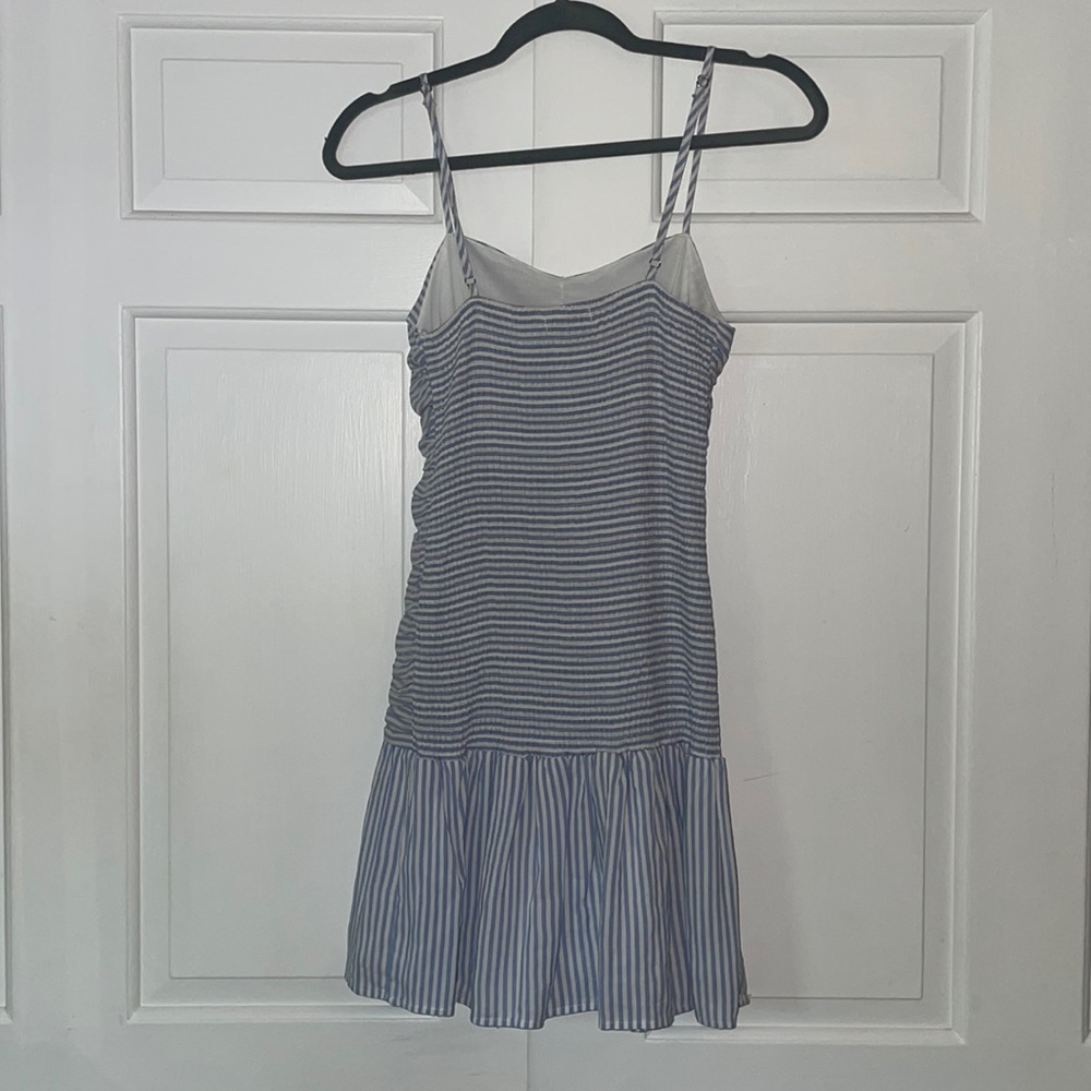 Striped Ruffled Dress - Picture 2 of 3